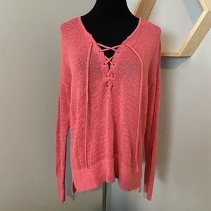 LOFT knit sweater coverup